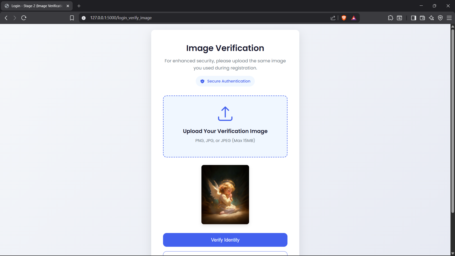 Image Payload Verification